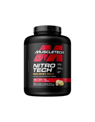 NITRO TECH 100% WHEY GOLD 5.00LB [2.27KG]
