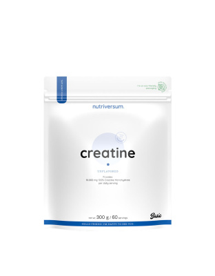 NUTRIVERSUM CREATINE MONOHYDRATE [UNFLAVOURED] 300G\88SERVINGS