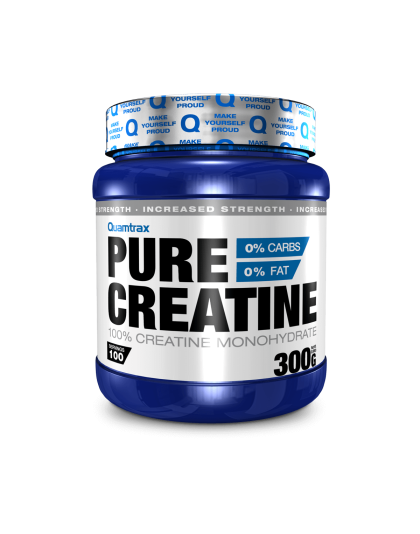 QUAMTRAX PURE CREATINE[UNFLAVOURED] 300G/100SERVINGS